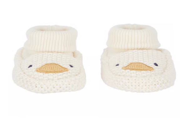 Baby Unisex (NB-3M) Carter’s® Duck Crochet Booties - Boscov's