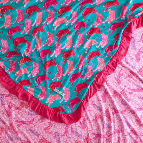 Le Tigre & Le Chat Ruffled Luxe Patoo® Blanket