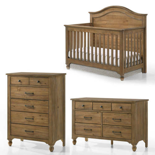 Westwood Highland 3 Piece Nursery Set in Sand Dune