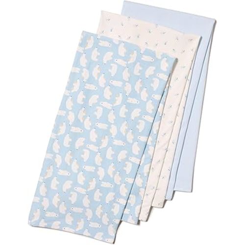 Amazon Essentials x Sofia Grainge Unisex Babies' Swaddle Blanket, Pack of 3