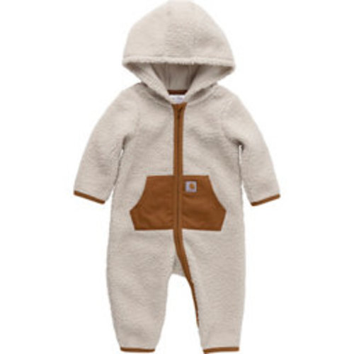 Carhartt Kids'' Zip Front Sherpa Long-Sleeve Coveralls