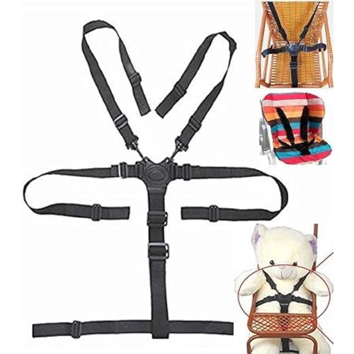 Universal Baby Safe Belt Holder - 5 Point Harness Replacement for Wooden High Chair
