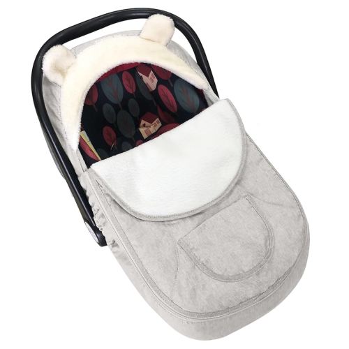 Winter Car Seat Cover (Warm Sand)