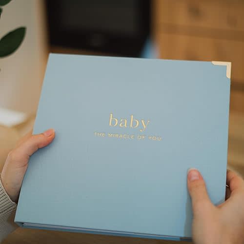 Keepsake Baby Memory Book - Blue
