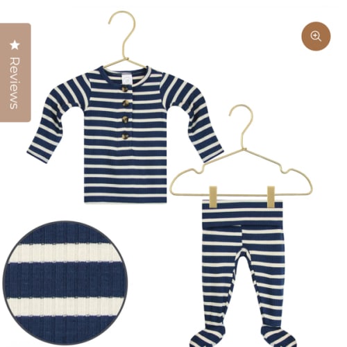 Jack Ribbed Top + Bottoms