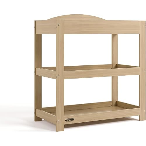 Graco Customizable Changing Table with Changing Pad, Driftwood