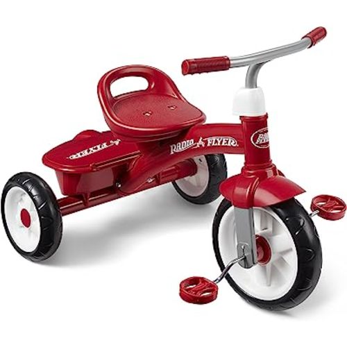Radio Flyer Red Rider Trike, Outdoor Toddler Tricycle, for Ages 2.5-5 (Amazon Exclusive)