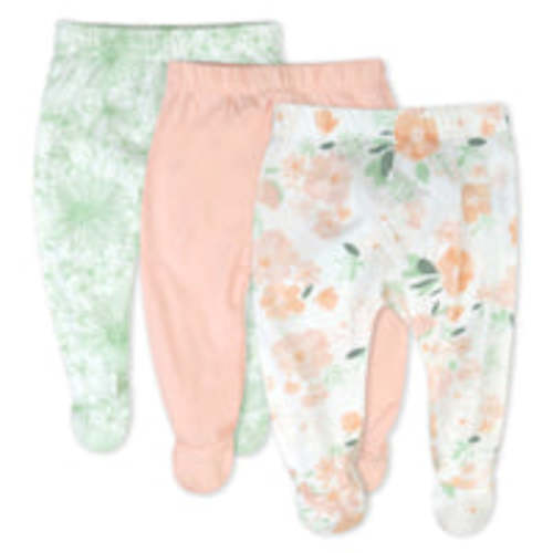 3-Pack Organic Cotton Footed Pants | Honest Baby Clothing