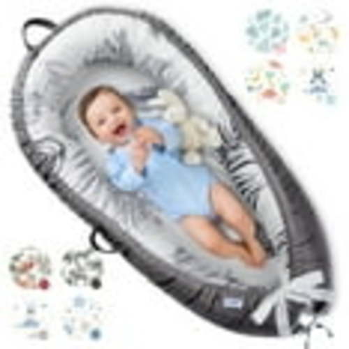 Baby Lounger Pillow - Breathable & Portable, 0-12 Month Newborn Lounger, Infant Floor Seat for Travel