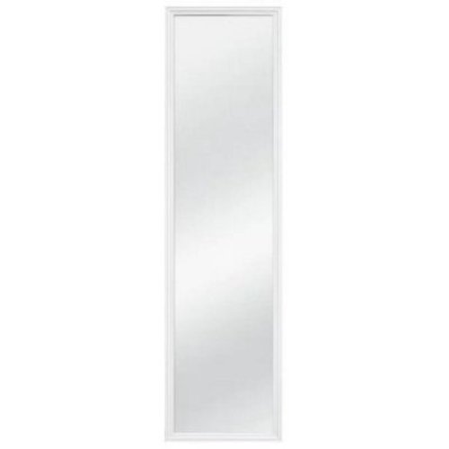 Mainstays 13" x 49" Full-Length Rectangular White Mirror