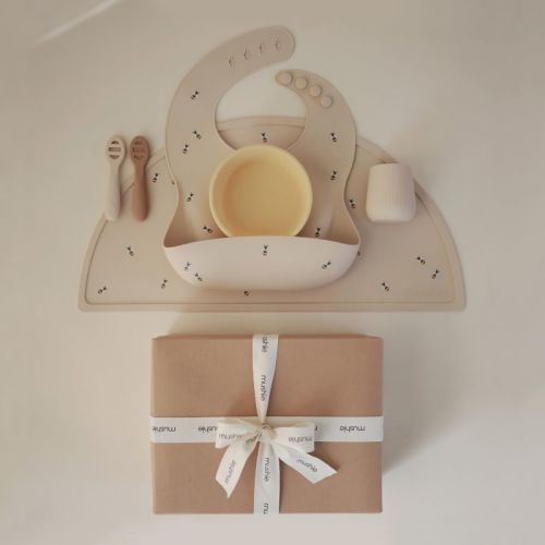 Mushie Stage 1 Feeding Kit Bees