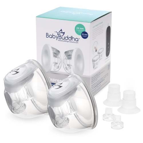 BabyBuddha Hands-Free Breast Pump Collection Cups