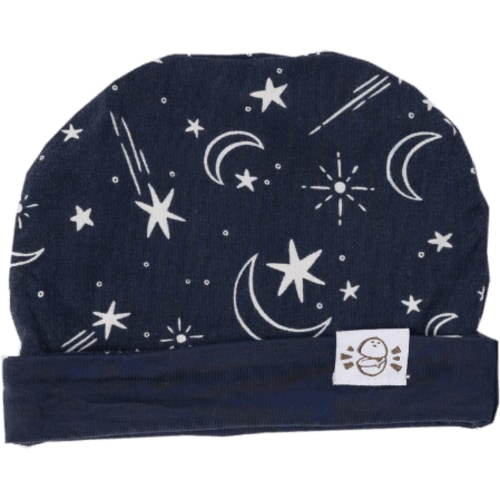 Knit Beanie in Summer Nights