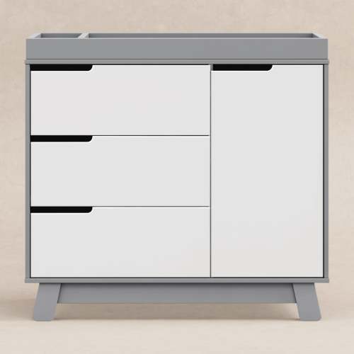 Hudson 3-Drawer Changer Dresser with Removable Changing Tray