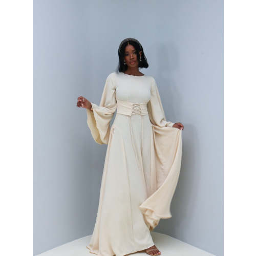 Opal, Faux-corset Maxi Dress