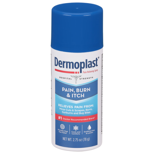 Dermoplast Pain Relieving Spray Burn & Itch - 2.75 oz can | Stop & Shop
