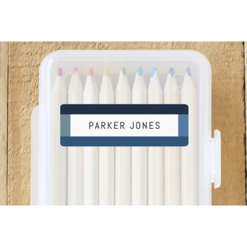 Wide Frame Custom Name Labels by Kelly Ambrose