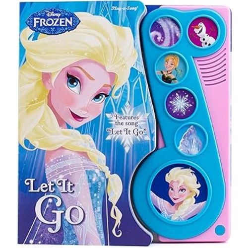 Disney Frozen - Let It Go Little Music Note Sound Book - PI Kids