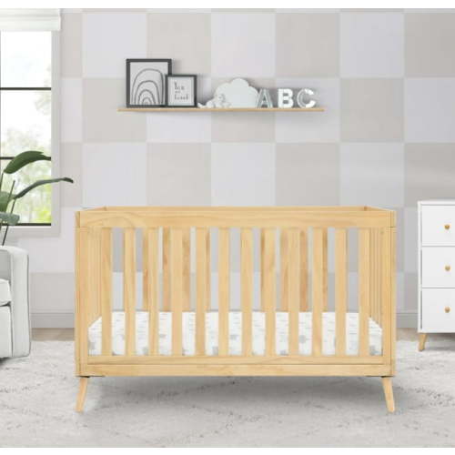Delta Children Essex 4-in-1 Convertible Crib, Natural