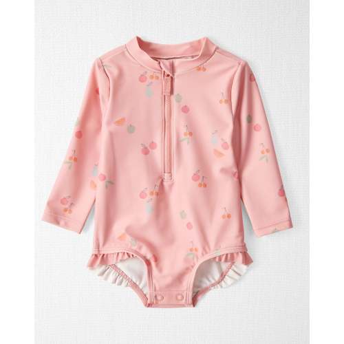 Baby Recycled Ruffle Swimsuit - Little Planet | Carter's