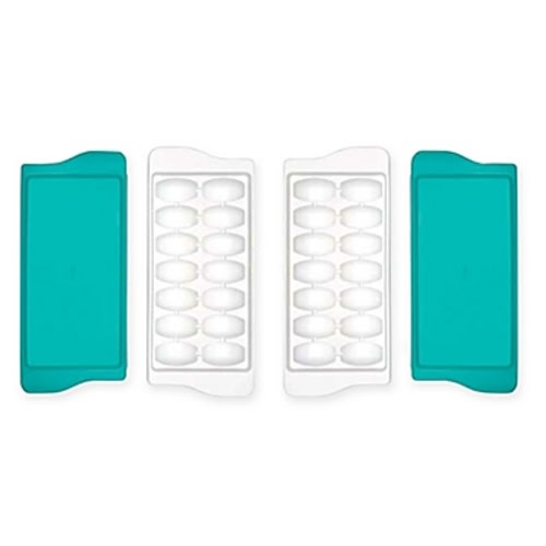 OXO Tot® 2-Pack Freezer Trays in Teal/White