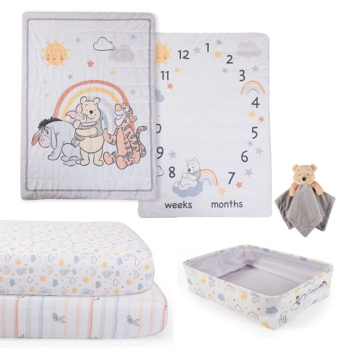 Nemcor Disney Nursery Bundle, Winnie-the-Pooh, 5-pc