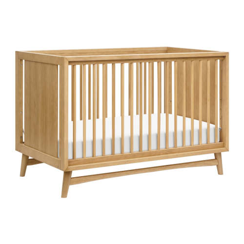 Peggy Convertible Crib - Honey