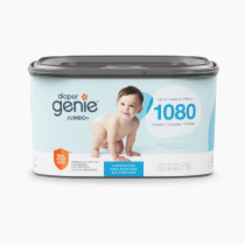 Diaper Genie Square Refill Bags (Compatible with Compact, Classic, Select Pails) - Blue, Unscented