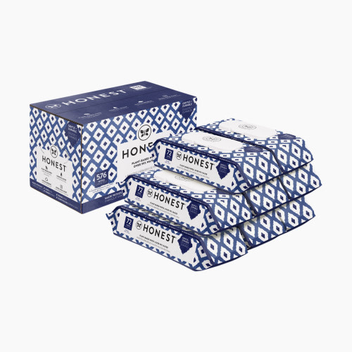 The Honest Company Baby Wipes - Balance Blues, 576 Count