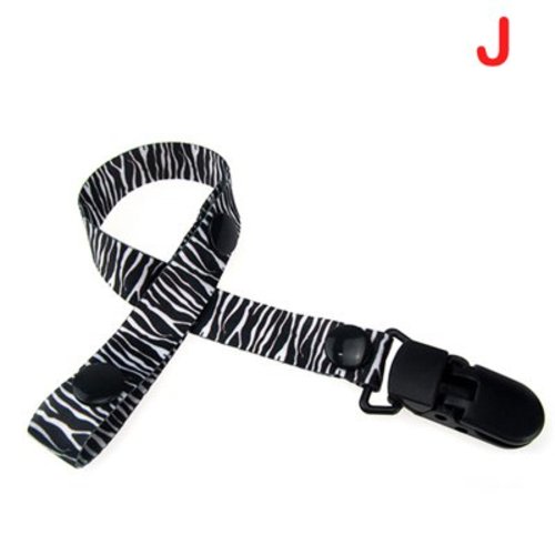 Nrmvnmi Pacifier Clip for Boys and Girls 1 Pack Graphic Print Pacifier Holder Fits All Pacifiers & Teething Toys Modern Unisex Baby Necessary