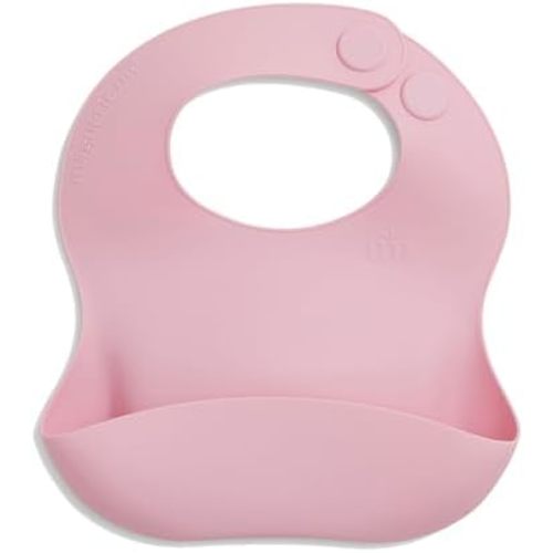 Magnetic Me Food Grade Silicone Magnetic Feeding Bib | BPA-Free, Stain Resistant and Dishwasher Safe