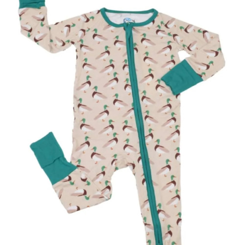 Mallard Bamboo Zippy Pajamas