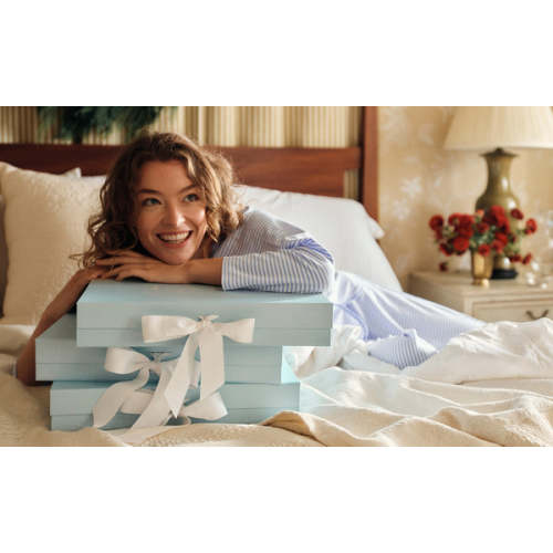 LAKE | Women | DreamModal™ Pajamas | Parisian Green Pencil Stripe Maternity Kimono Bundle