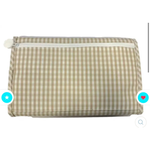 TRVL - Gamechanger Pad - Gingham Khaki