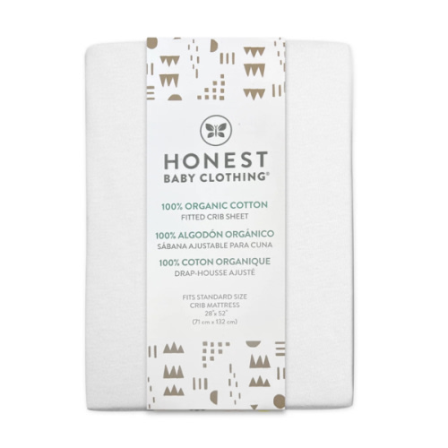 2-Pack Organic Cotton Fitted Crib Sheets | Honest Baby Clothing