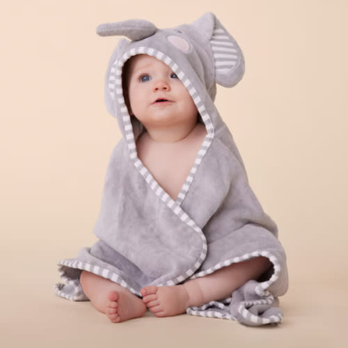 100% Organic Hooded Animal Towel