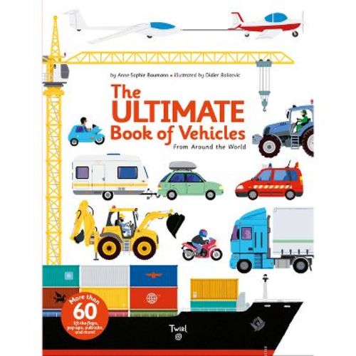 The Ultimate Book of Vehicles - (Hardcover)