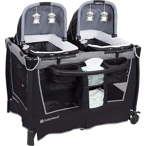 Baby Trend Retreat Twins Nursery Center, Quarry