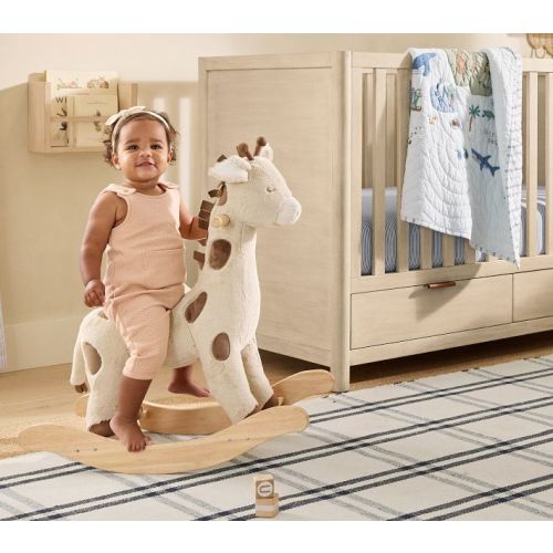Giraffe Critter Plush Nursery Rocker