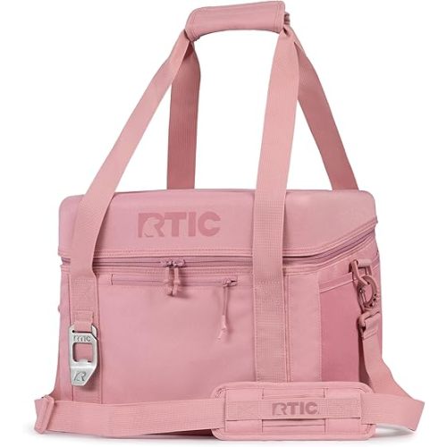 RTIC 28 Can Everyday Cooler, Soft Sided Portable Insulated Cooling for Lunch, Beach, Drink, Beverage, Travel, Camping, Picnic, for Men and Women