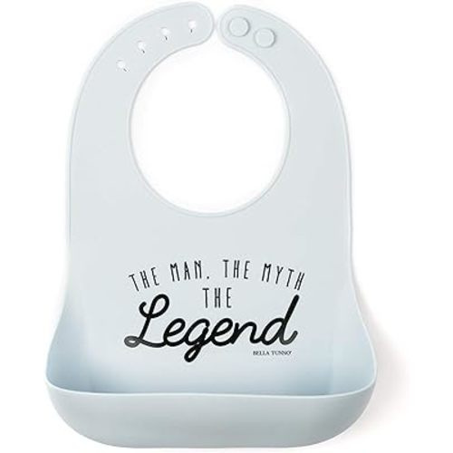 Bella Tunno Wonder Bib – Waterproof Silicone Bibs for Boys & Girls, Non-toxic & BPA Free Silicone Baby Bibs & Toddler Bibs
