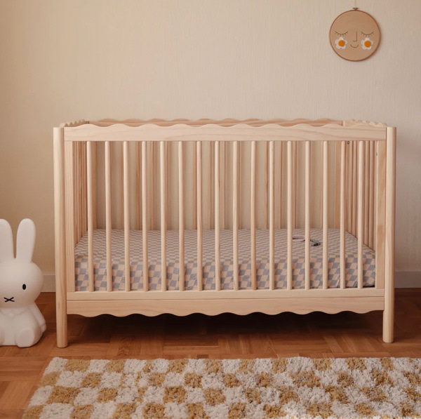 Swell 4-in-1 Convertible Crib with Toddler Kit | Babyletto - Blonde