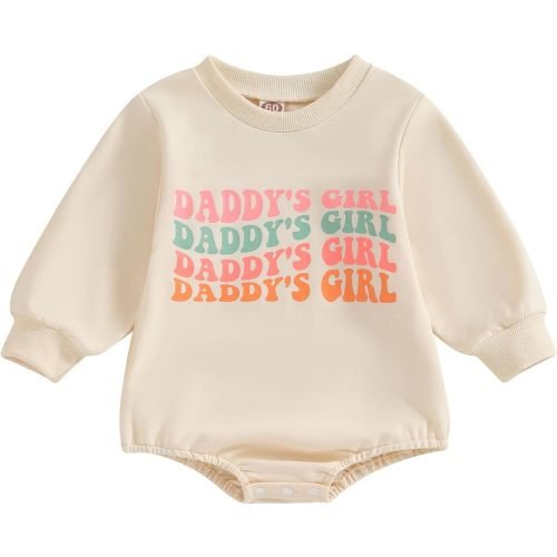 Daddy's Girl Sweatshirt Romper