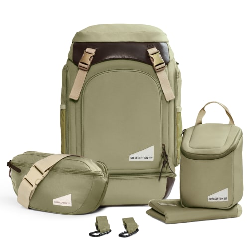 The Getaway Bag by No Reception Club | Best Travel Diaper Bag