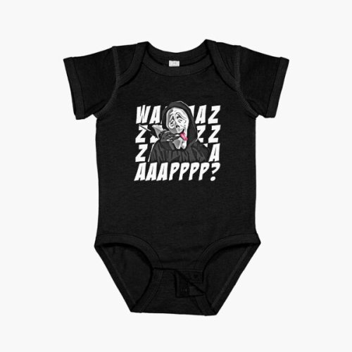 Ghostface Wazzzaapp Baby One-Piece