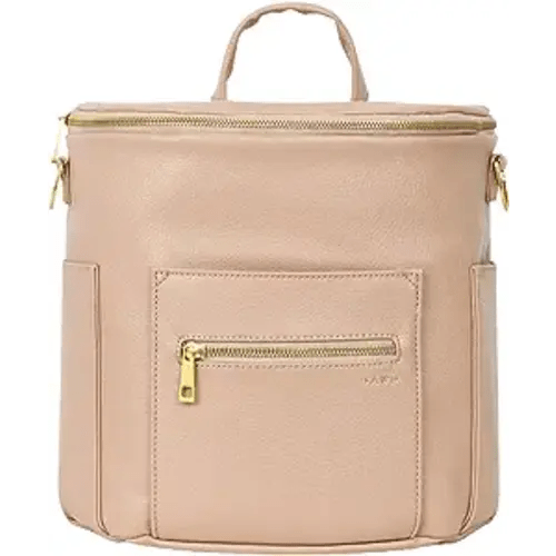 FAWN DESIGN Mini Diaper Bag (Mini Travel Backpack for Baby Essentials) (Warm Blush)