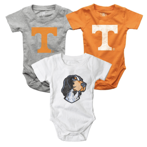 Vols | Tennessee Wes and Willy Infant 3 Pack Hopper Set | Alumni Hall