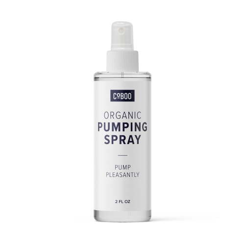 CoBoo Breast Pump Flange Spray | Helps Sore Nipples & Clogged Milk Ducts | Skin Lubricant for Breast Pumping | Apply Pumping Spray Directly to Shields | Vegan & Lanolin Free | (2 Fl Oz) HSA/FSA Eligible