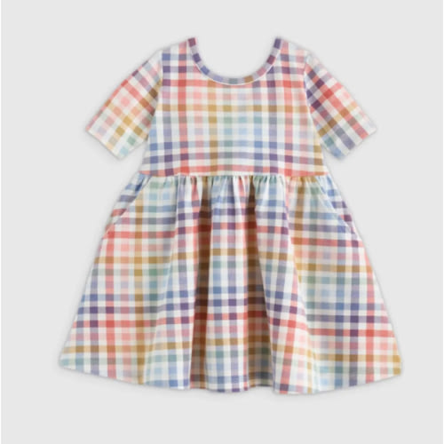 Organic Cotton Skater Dress - Baby Girl