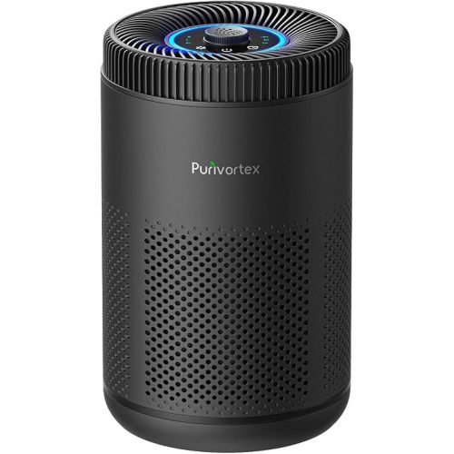 Purivortex HEPA Air Purifier for Bedroom, AC300 Pro Black